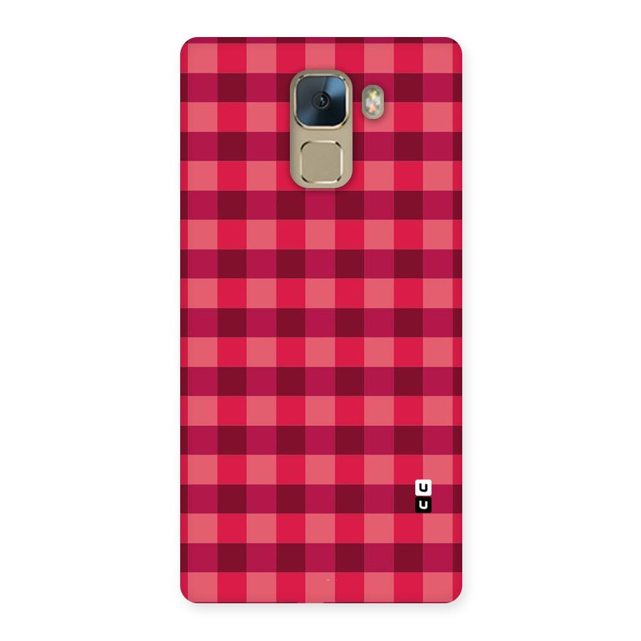Love Checks Back Case for Huawei Honor 7