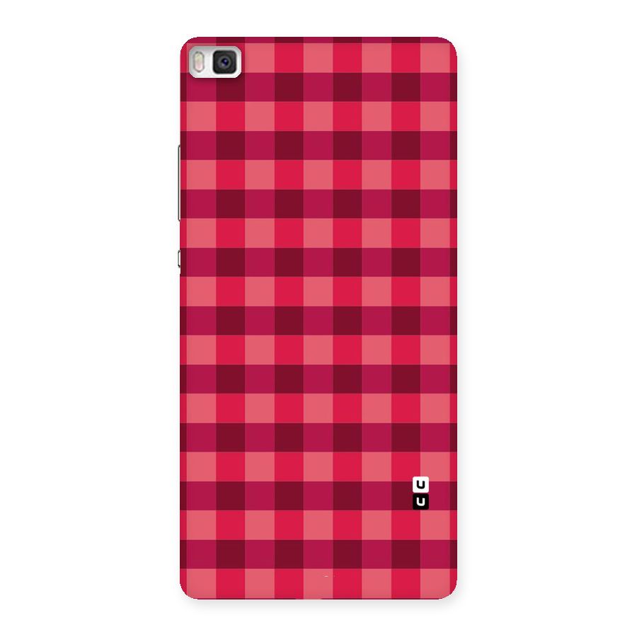 Love Checks Back Case for Huawei P8