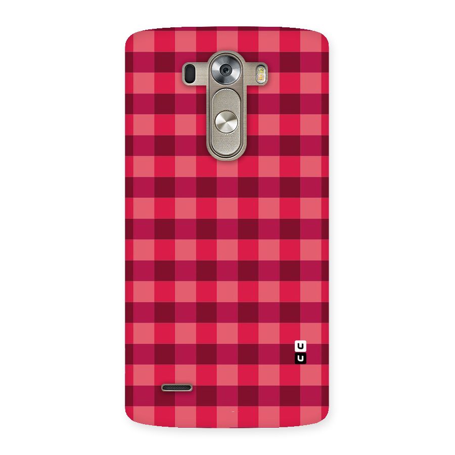 Love Checks Back Case for LG G3