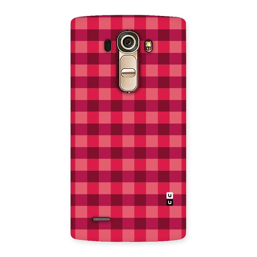Love Checks Back Case for LG G4