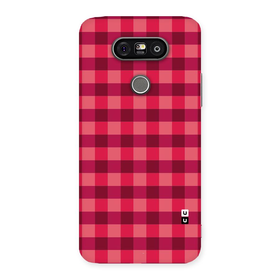 Love Checks Back Case for LG G5