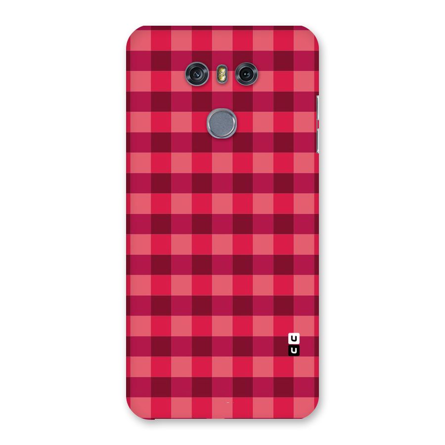 Love Checks Back Case for LG G6