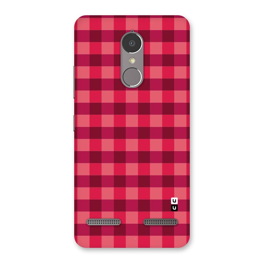 Love Checks Back Case for Lenovo K6 Power