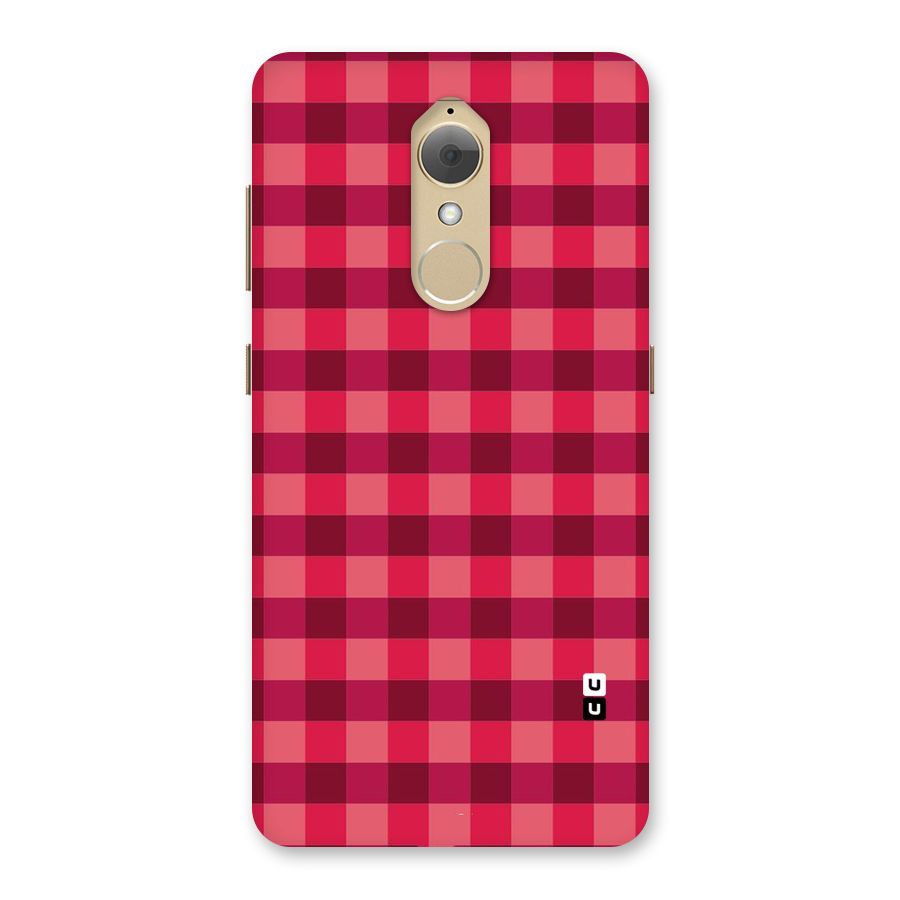 Love Checks Back Case for Lenovo K8