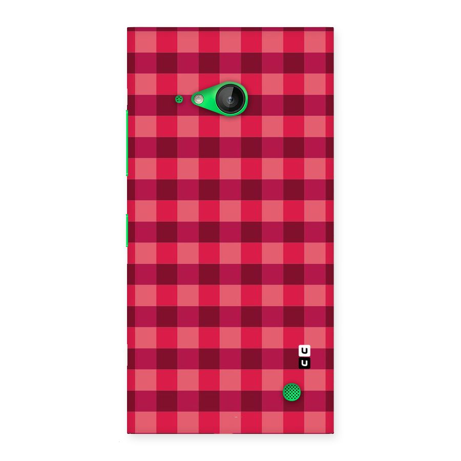 Love Checks Back Case for Lumia 730