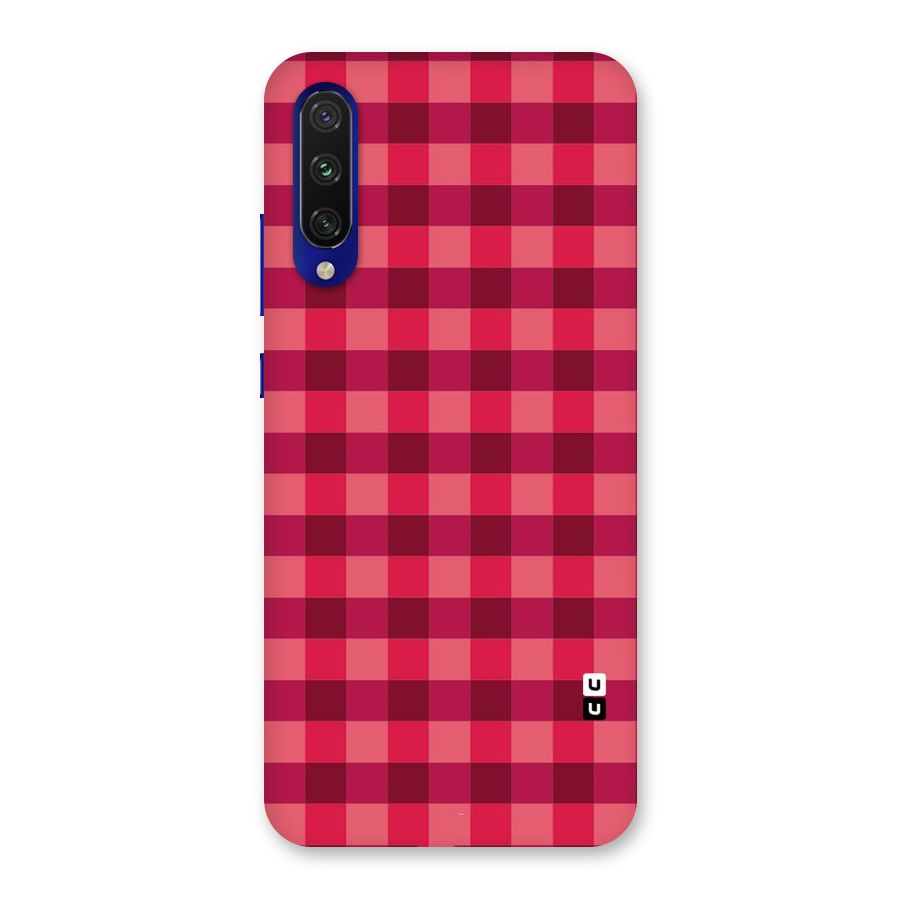 Love Checks Back Case for Mi A3
