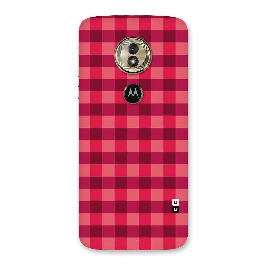 Love Checks Back Case for Moto G6 Play