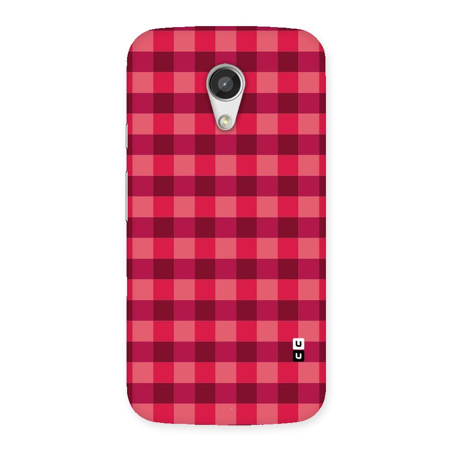 Love Checks Back Case for Moto G 2nd Gen
