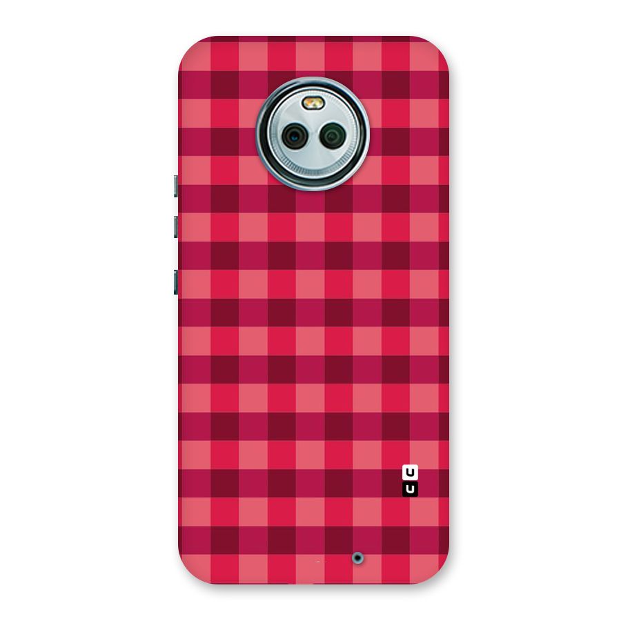Love Checks Back Case for Moto X4