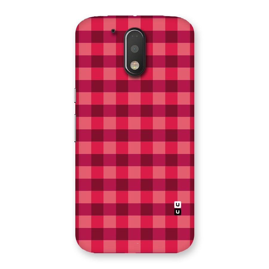 Love Checks Back Case for Motorola Moto G4 Plus