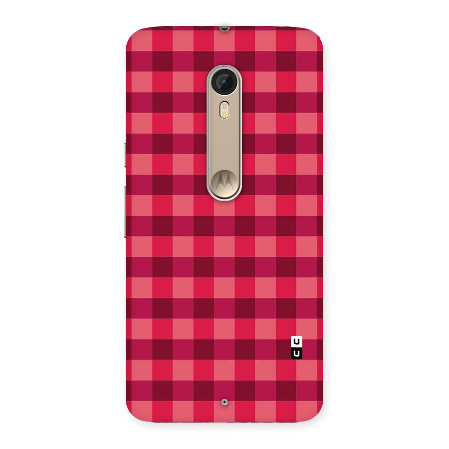 Love Checks Back Case for Motorola Moto X Style