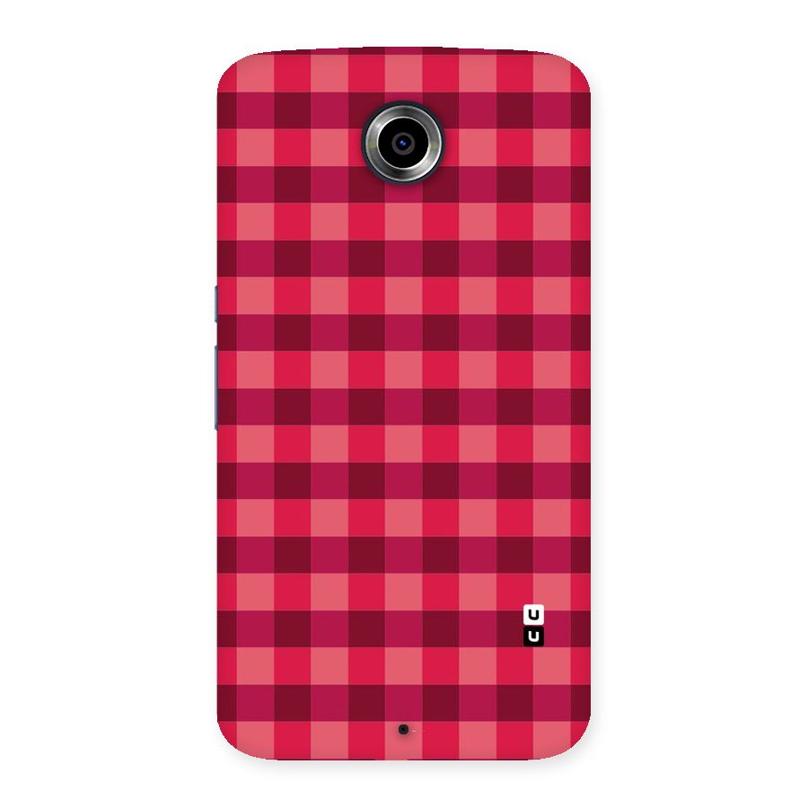 Love Checks Back Case for Nexsus 6