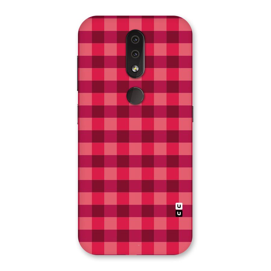 Love Checks Back Case for Nokia 4.2