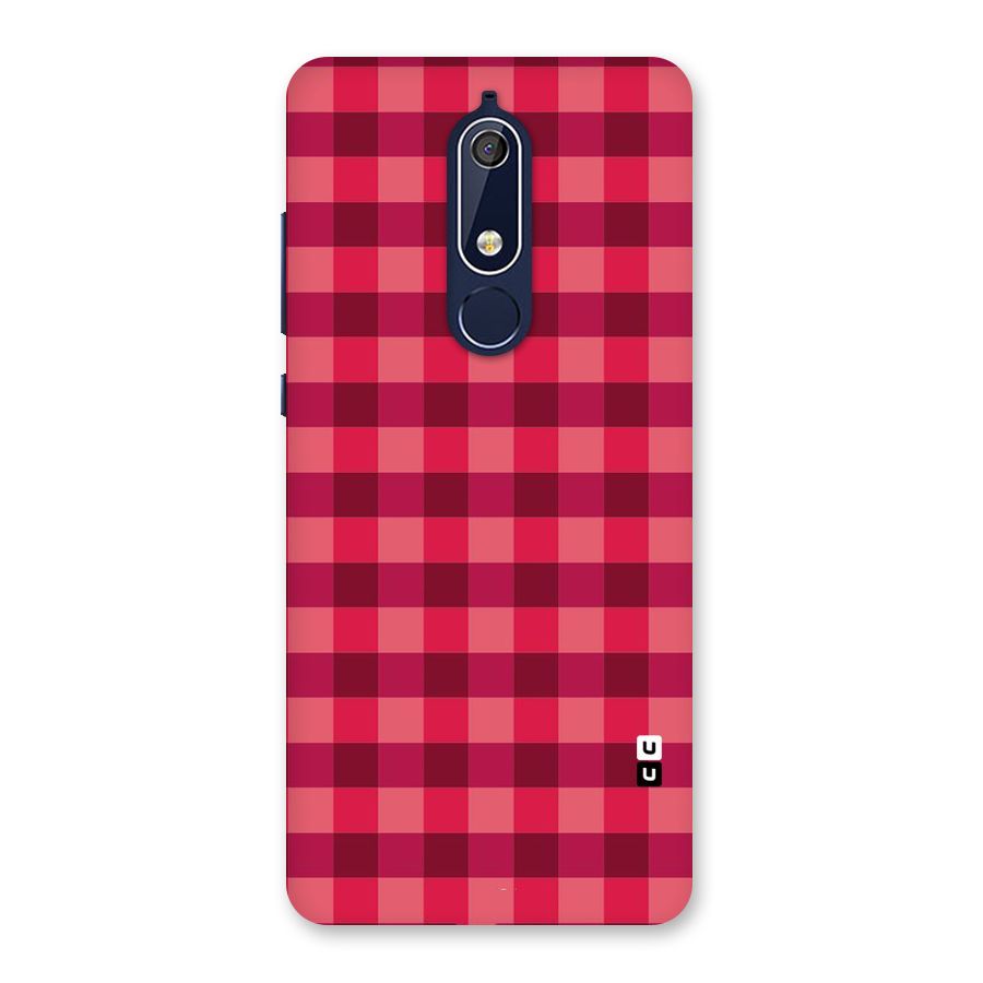 Love Checks Back Case for Nokia 5.1