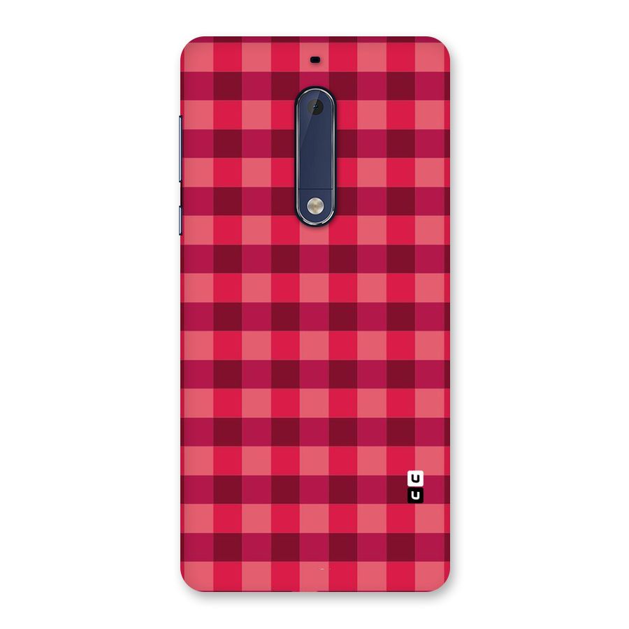 Love Checks Back Case for Nokia 5