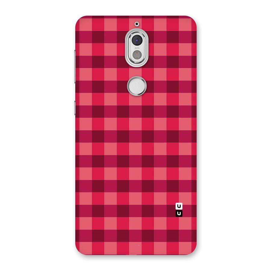 Love Checks Back Case for Nokia 7