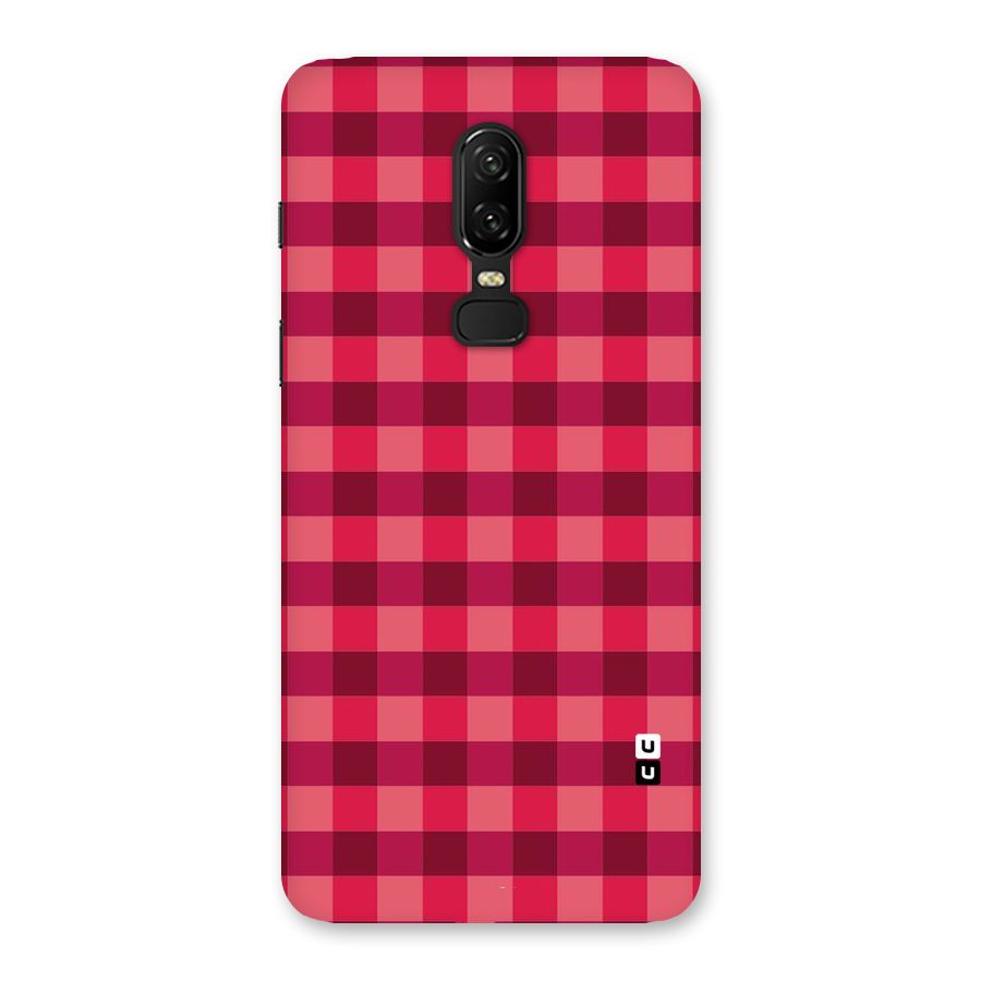 Love Checks Back Case for OnePlus 6
