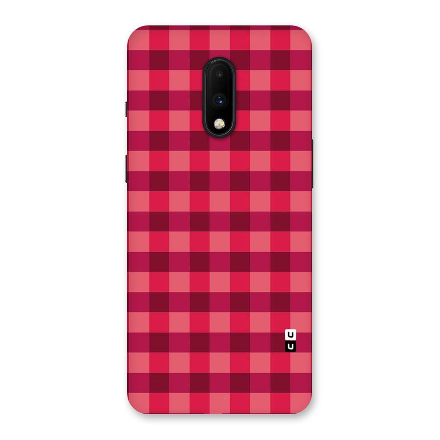 Love Checks Back Case for OnePlus 7