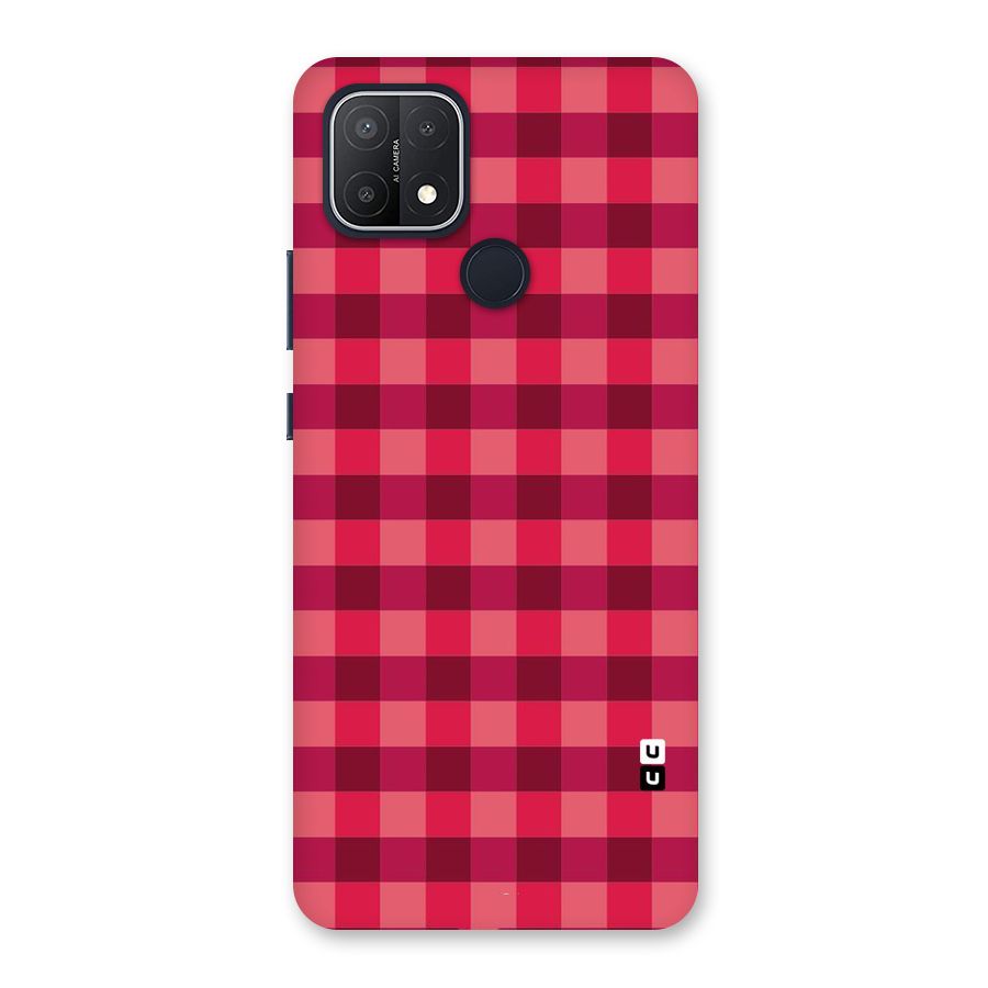 Love Checks Back Case for Oppo A15s