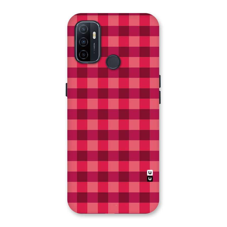 Love Checks Back Case for Oppo A32