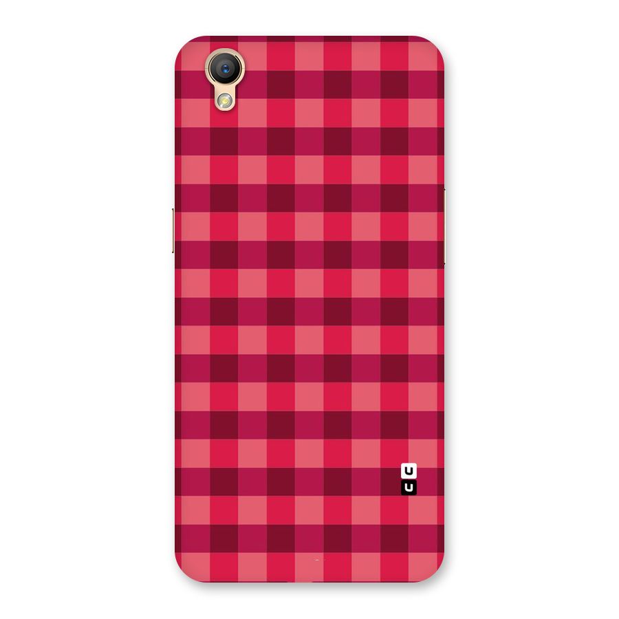 Love Checks Back Case for Oppo A37