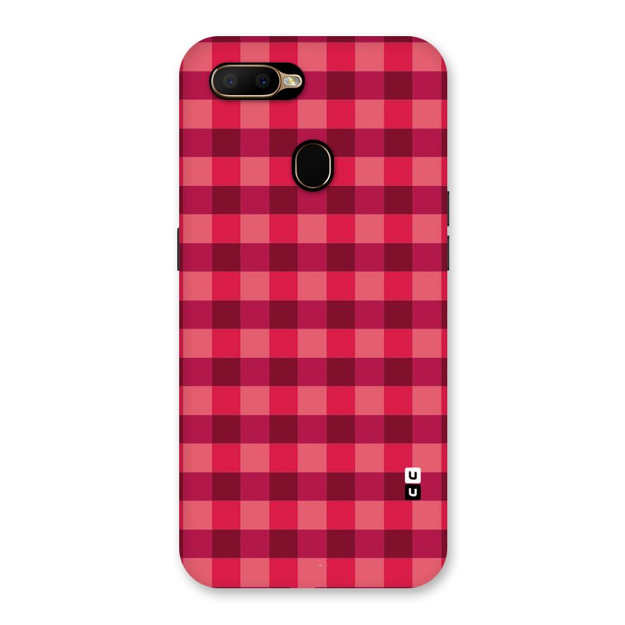 Love Checks Back Case for Oppo A5s