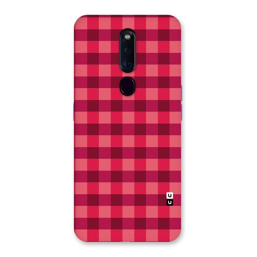 Love Checks Back Case for Oppo F11 Pro