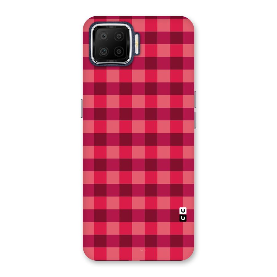 Love Checks Back Case for Oppo F17