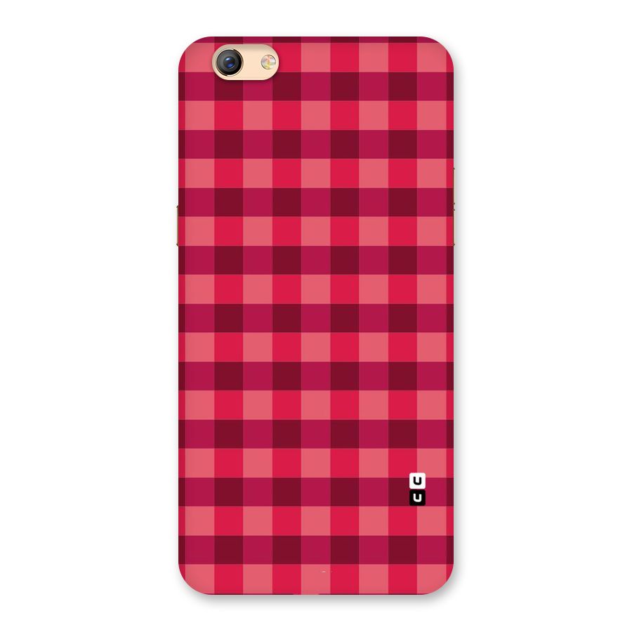 Love Checks Back Case for Oppo F3 Plus