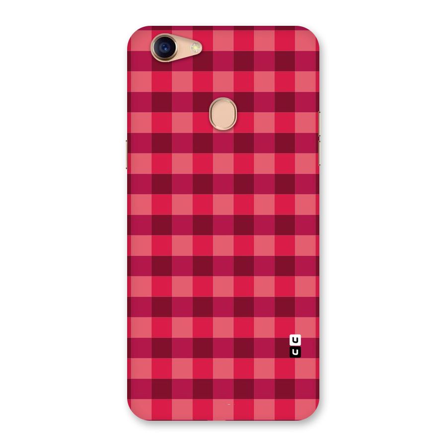 Love Checks Back Case for Oppo F5
