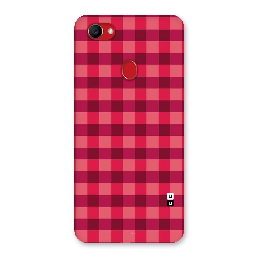 Love Checks Back Case for Oppo F7