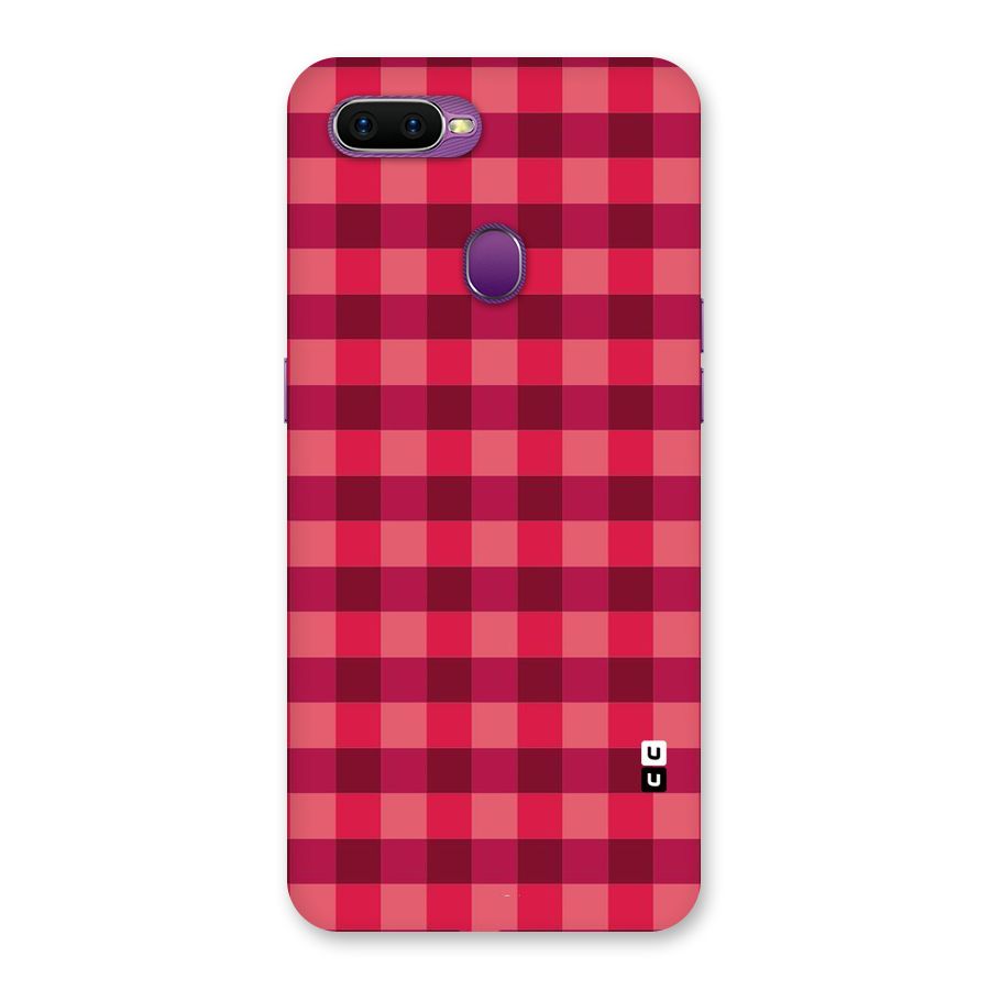 Love Checks Back Case for Oppo F9