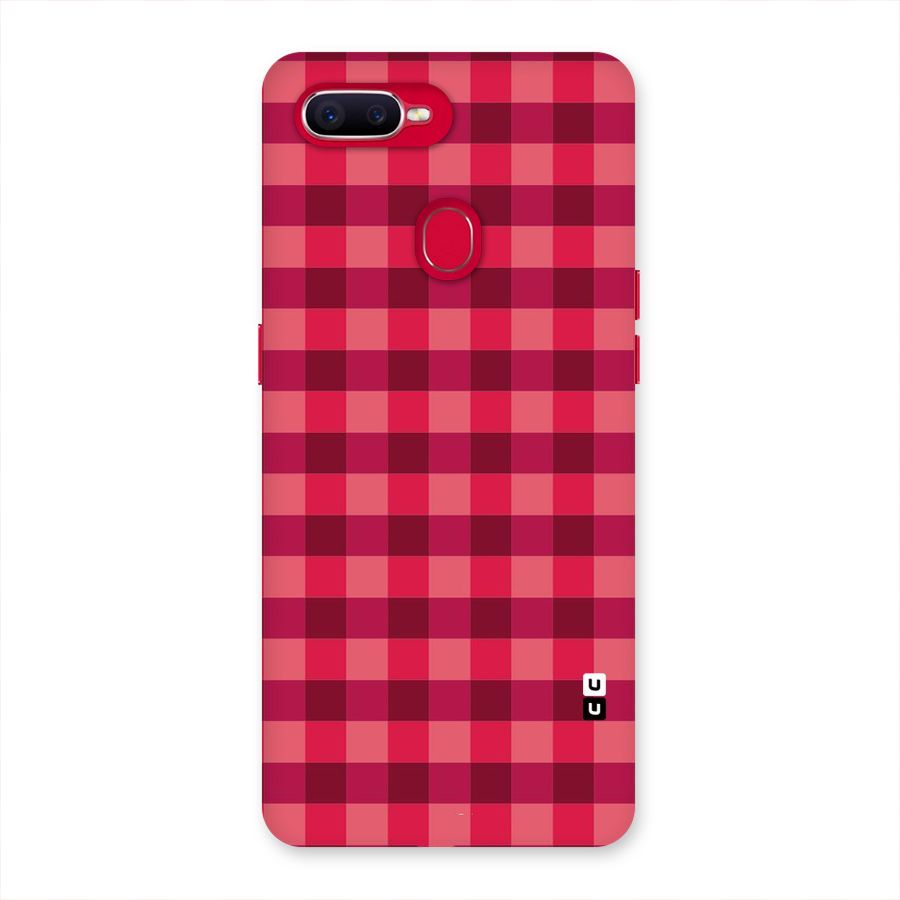 Love Checks Back Case for Oppo F9 Pro