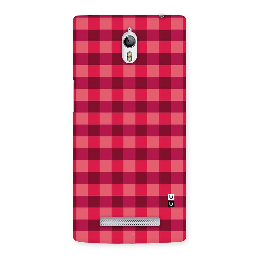 Love Checks Back Case for Oppo Find 7