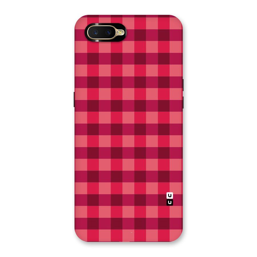 Love Checks Back Case for Oppo K1
