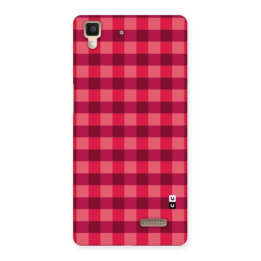Love Checks Back Case for Oppo R7