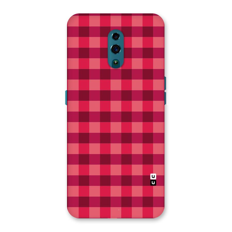 Love Checks Back Case for Oppo Reno