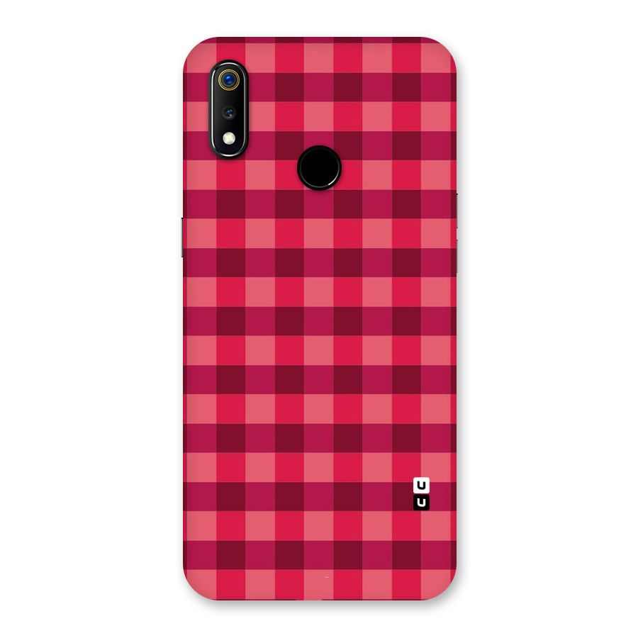 Love Checks Back Case for Realme 3
