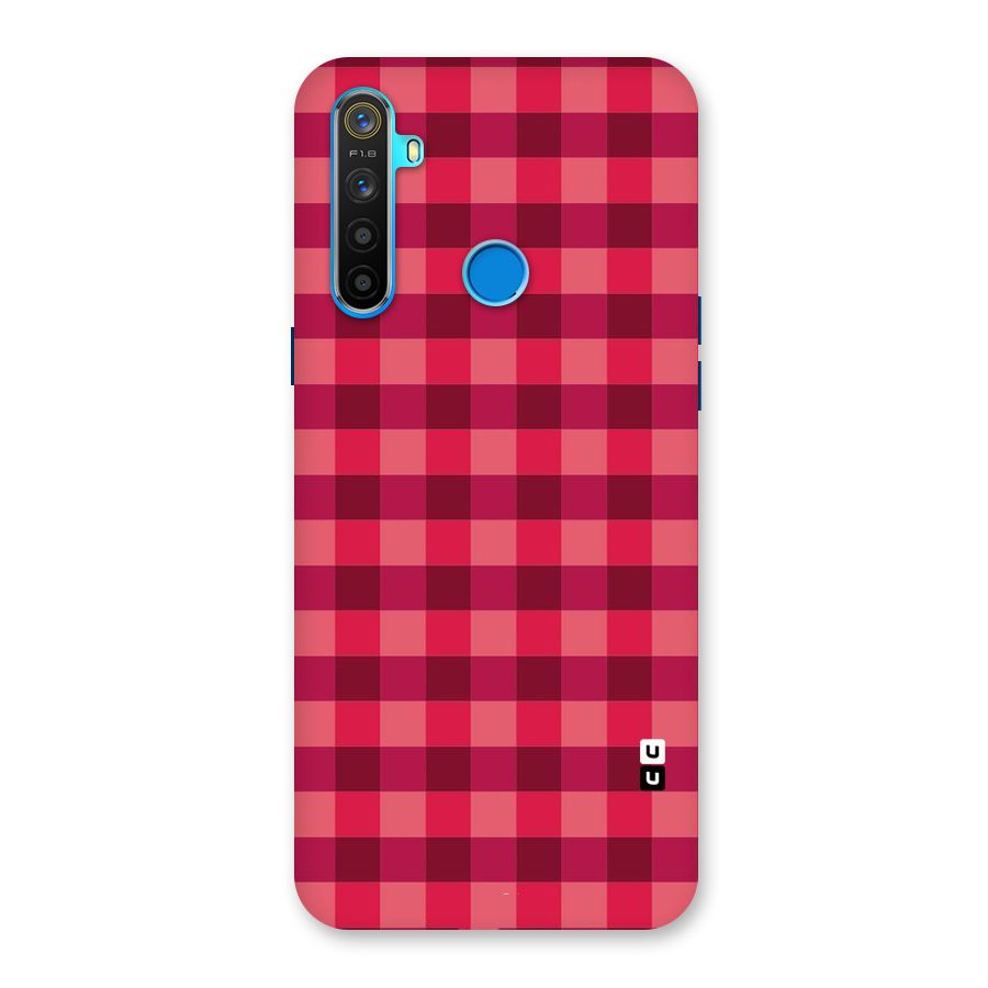 Love Checks Back Case for Realme 5