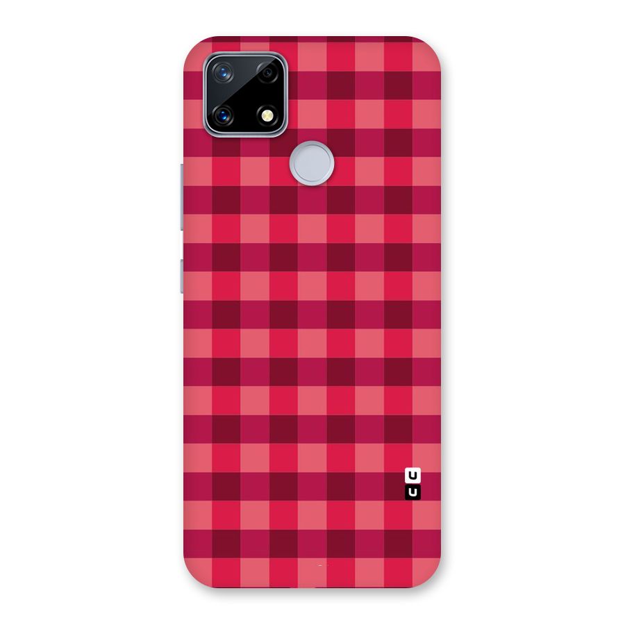 Love Checks Back Case for Realme Narzo 20