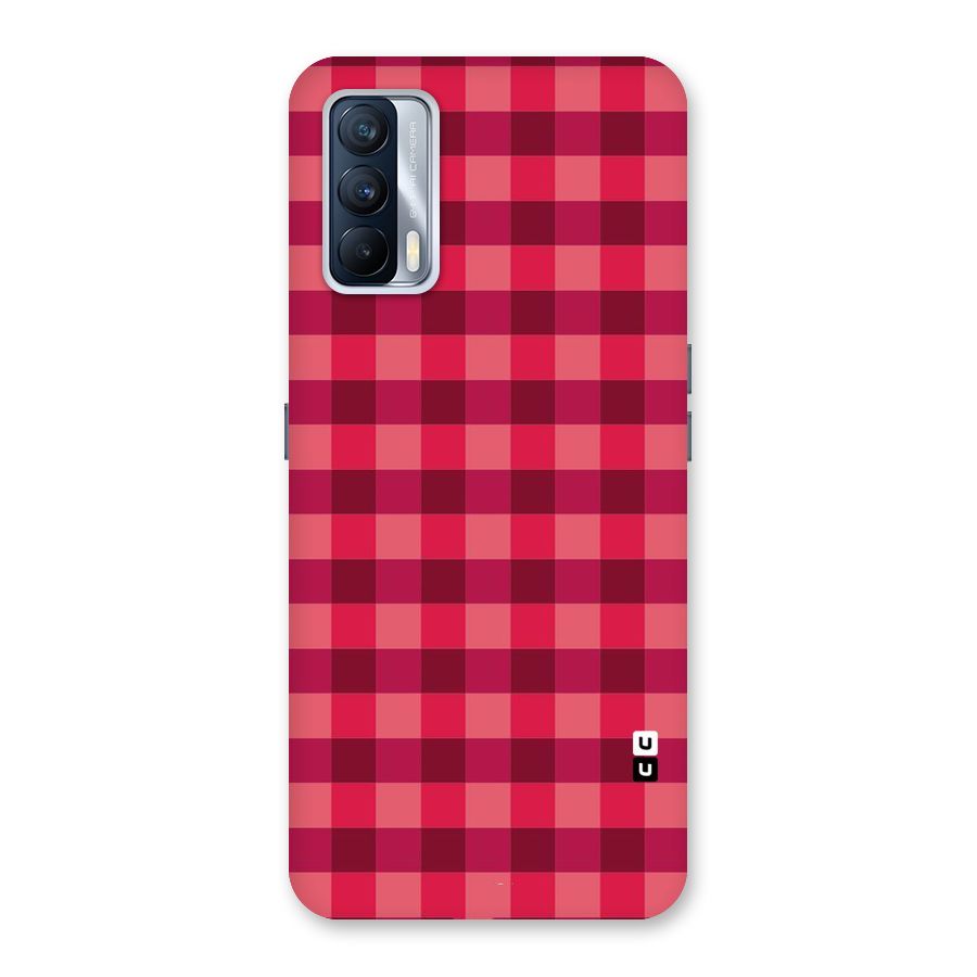 Love Checks Back Case for Realme X7