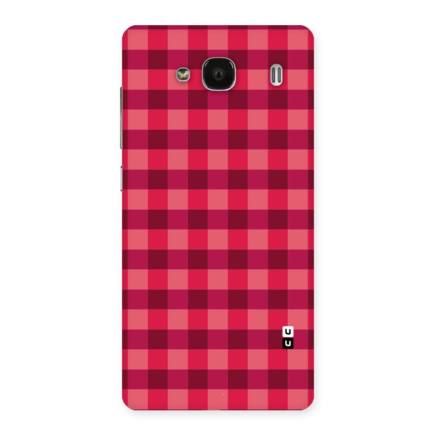 Love Checks Back Case for Redmi 2