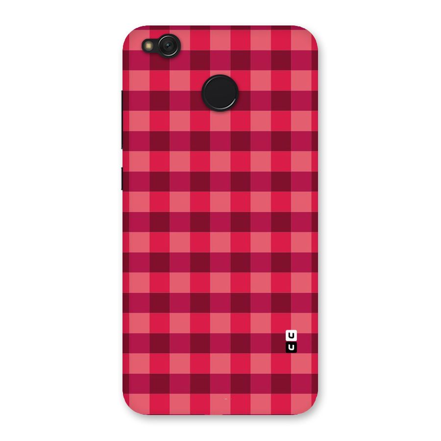 Love Checks Back Case for Redmi 4