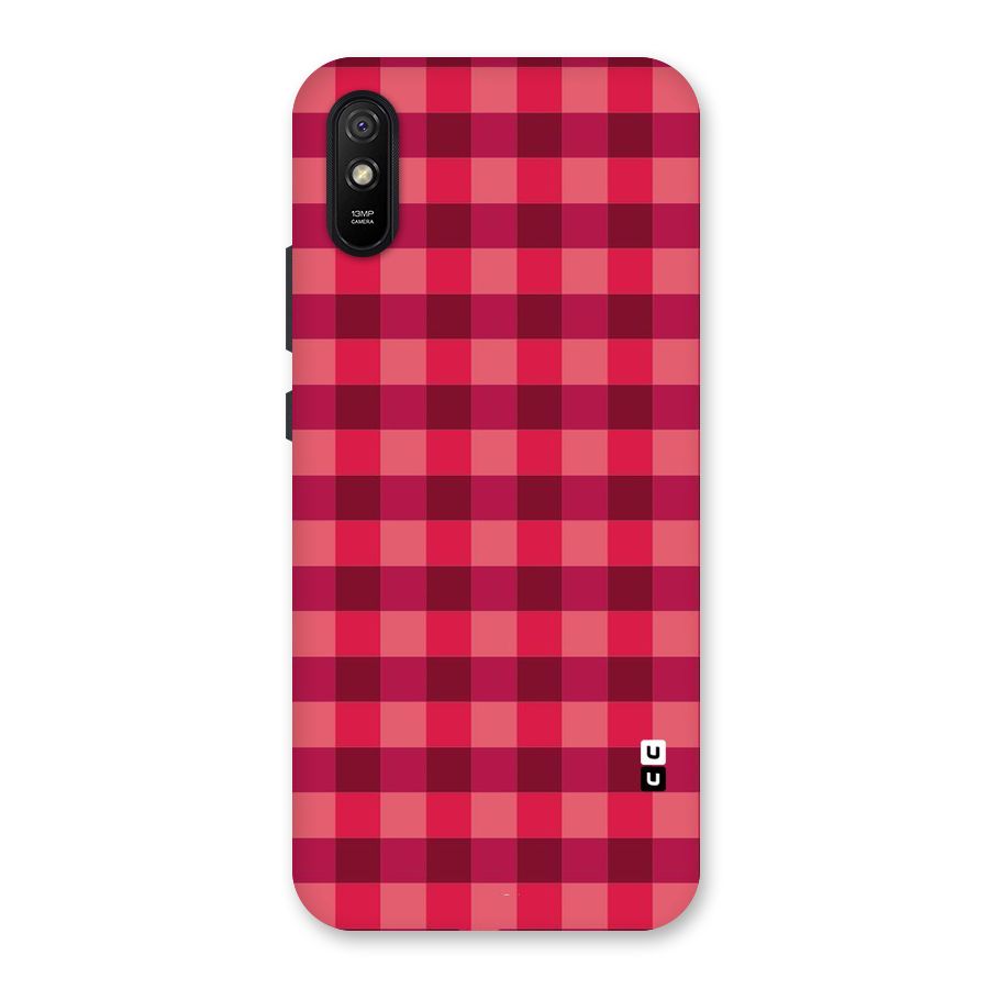 Love Checks Back Case for Redmi 9A