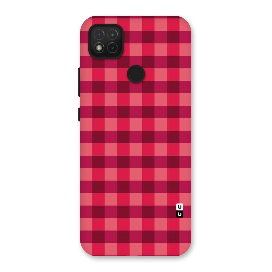 Love Checks Back Case for Redmi 9C