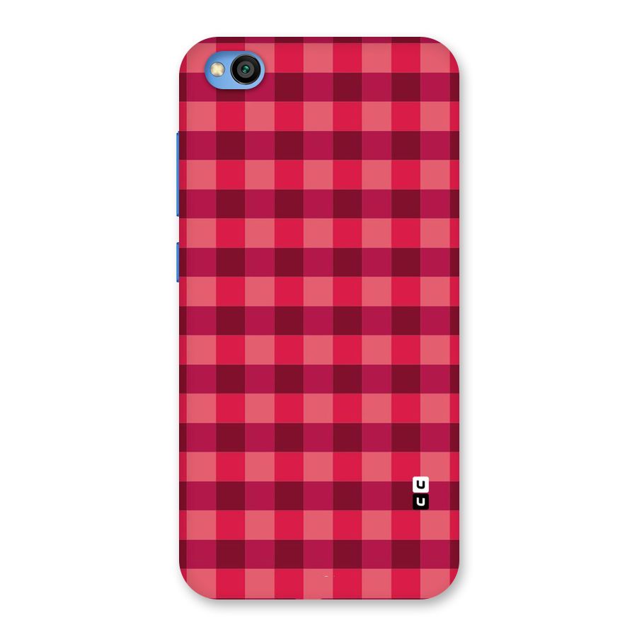 Love Checks Back Case for Redmi Go