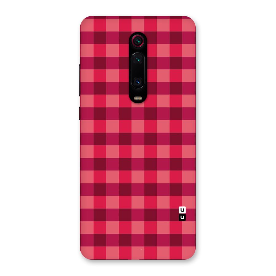 Love Checks Back Case for Redmi K20