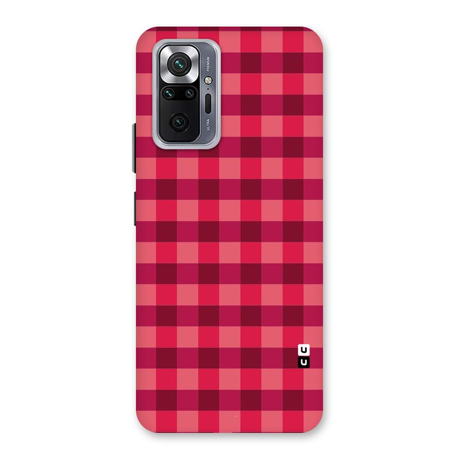 Love Checks Back Case for Redmi Note 10 Pro Max