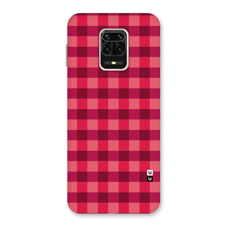 Love Checks Back Case for Redmi Note 9 Pro