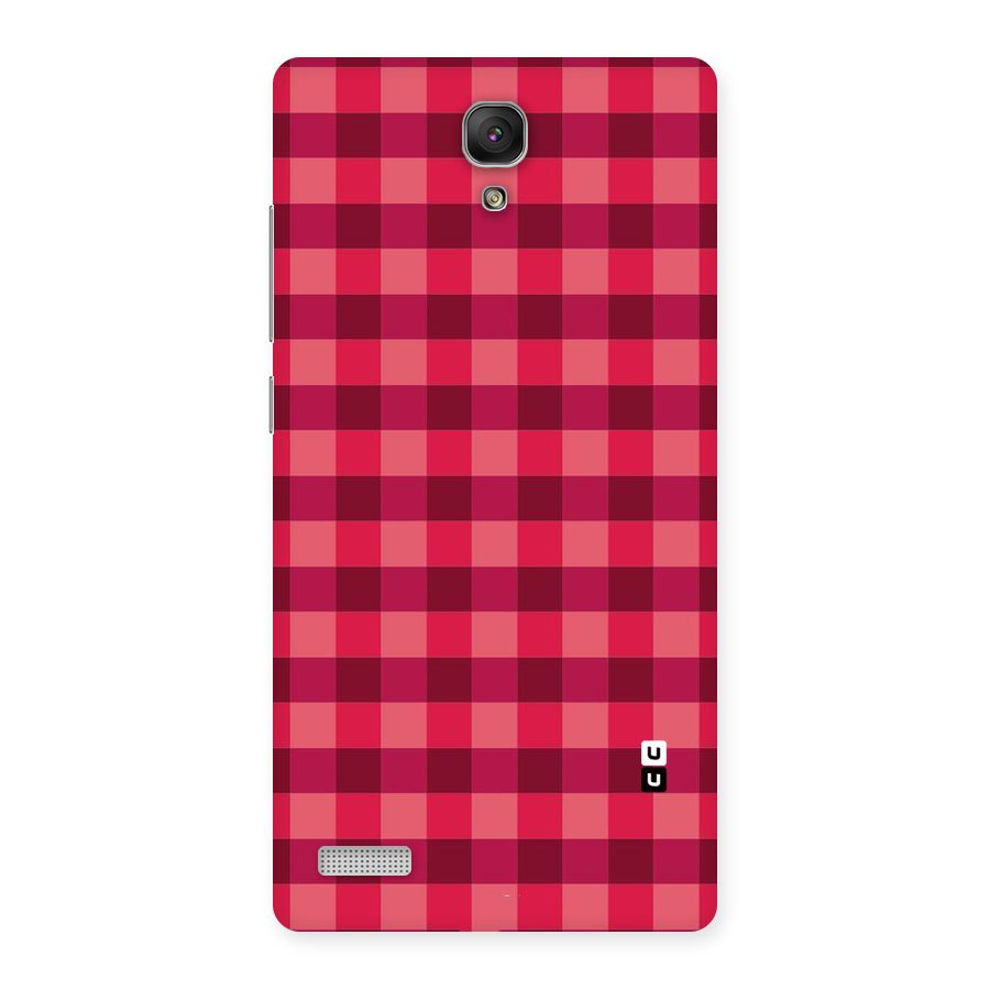 Love Checks Back Case for Redmi Note Prime
